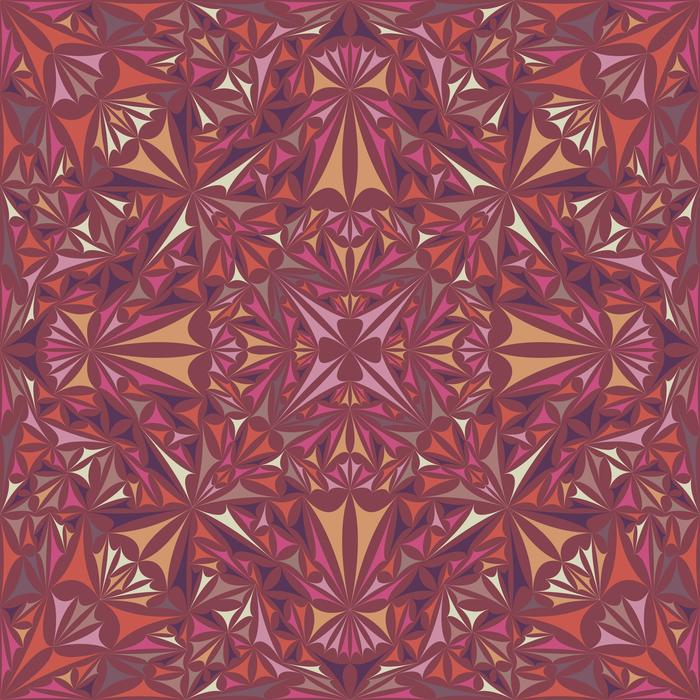 Triangle kaleidoscope pattern free image download