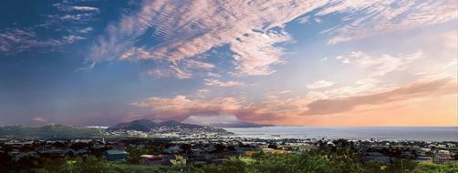 Saint Kitts St Panorama