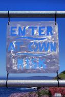 Sign Blue Sky Symbol