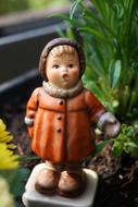 Ceramic Hummel Figure Child