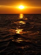 Sunset Sea Sky