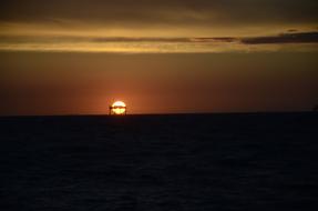 Sunset Ocean Sea