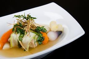 delicious ramen with sauce