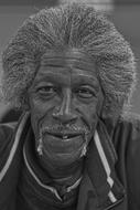 Portrait of Face Old Man