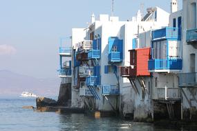 Mykonos Greece Sea