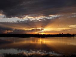 Sunset Sky Clouds