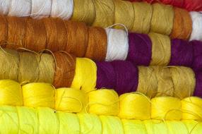 yarn color yarn background