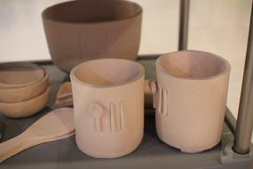 Porcelain Ceramic Unglazed tableware