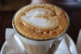 cream coffee foam