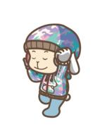 music fruit headphones drawing
