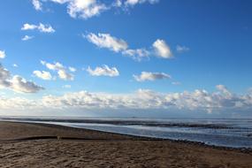 Schiermonnikoog Beach Clouds