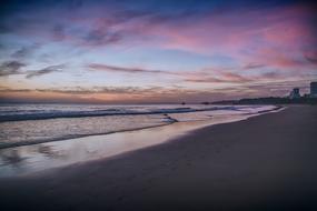 Beach Sunset Winter