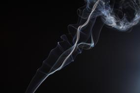 Smoke Black Background