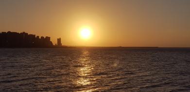 Sunset In The Ocean