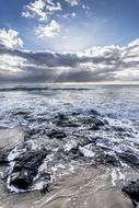 Beach Waves Sea