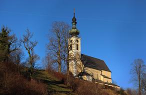 rock church view