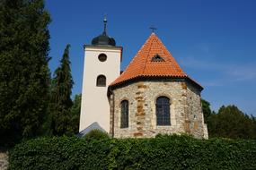 old church in the garden