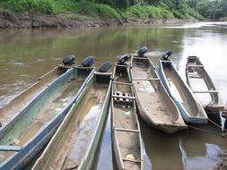 Canoes Boats Water