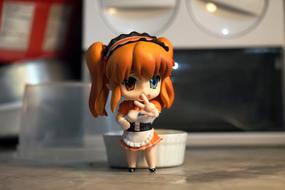 Cute, colorful Japanese figure of Mikuru Asahina
