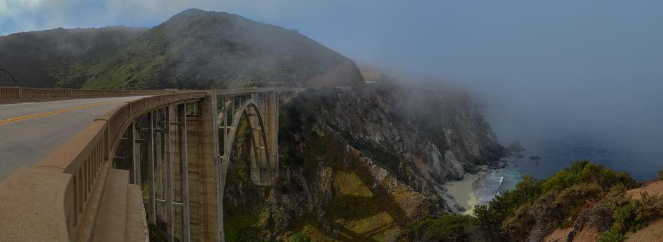 Bixby Bridge California Usa