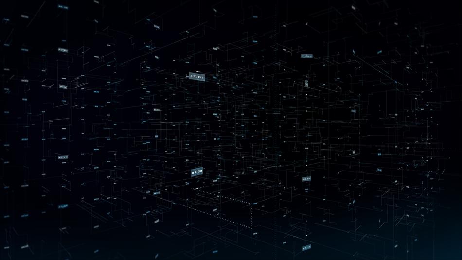 Colorful patterns with numbers, at black background, clipart