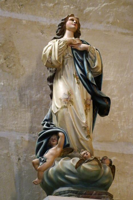 statue of a holy woman