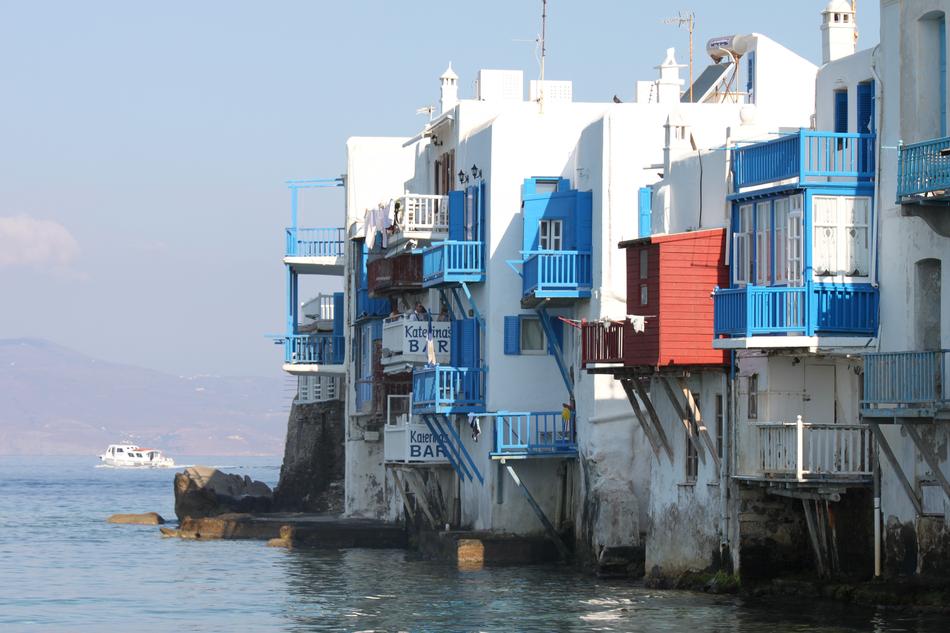 Mykonos Greece Sea