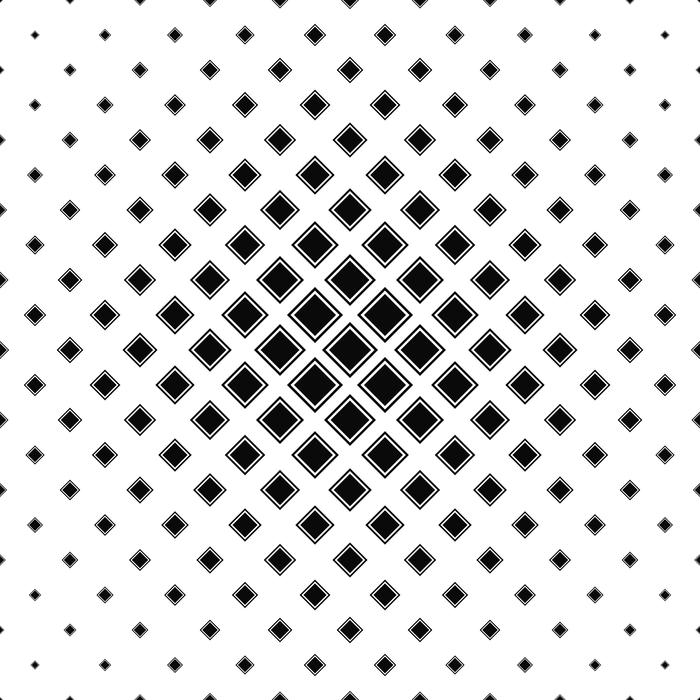 square pattern monochrome