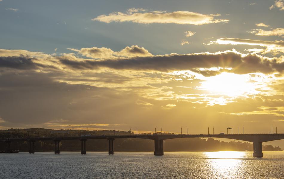 Bridge Sunset Sky