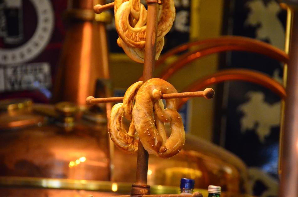 salted fried pretzels