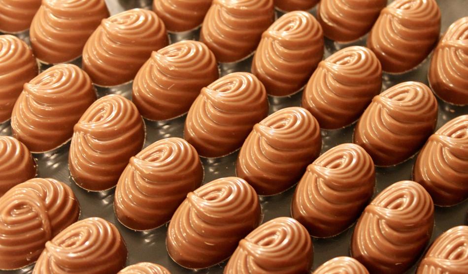 chocolate swirled candies