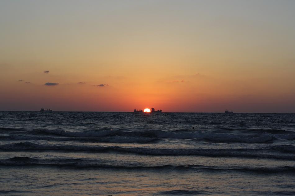 Sea Sunset Beach