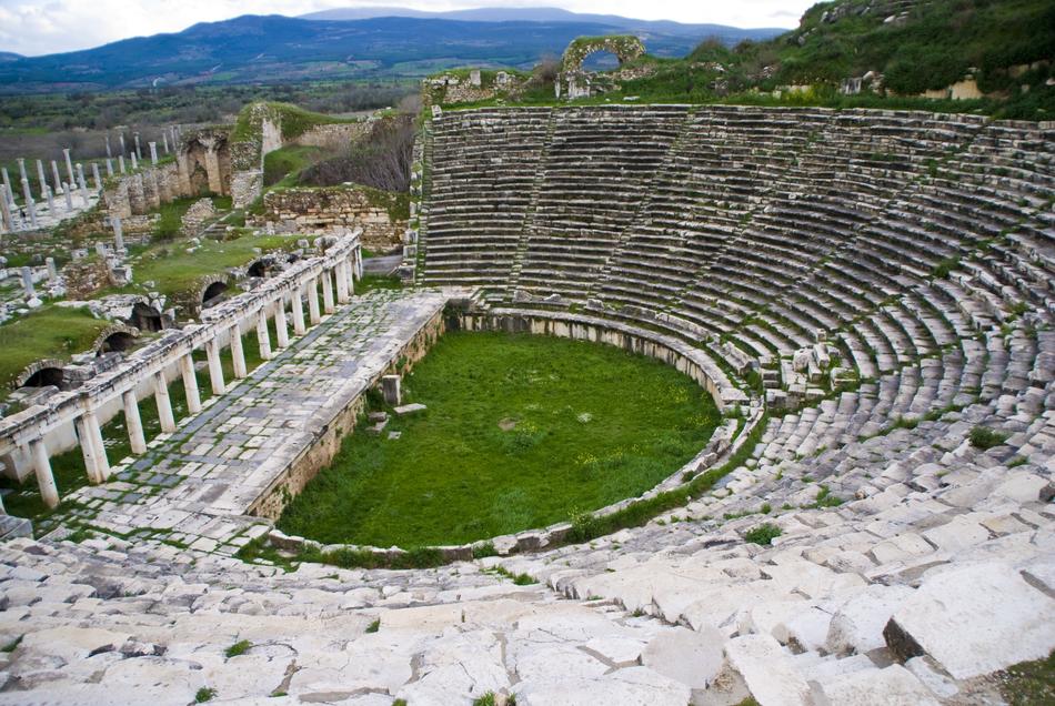 amphitheater of old Rome