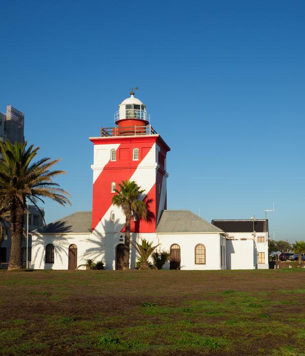 Greenpoint Lighthouse Architecture on coastline