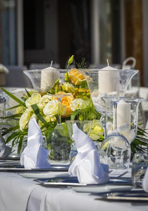 wedding table is beautiful