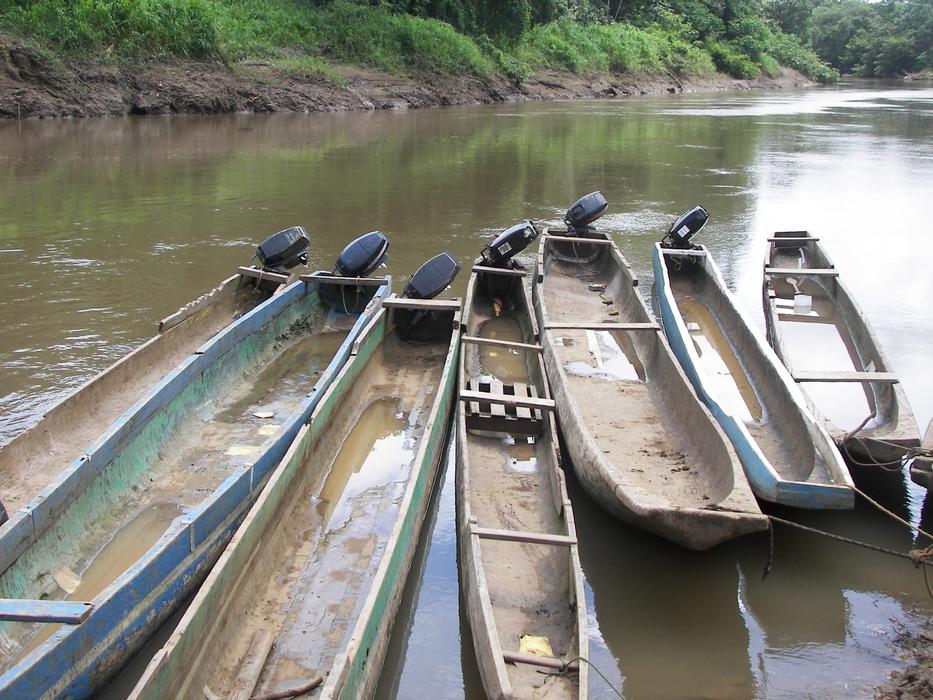 Canoes Boats Water