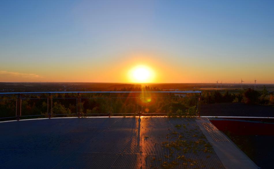 Sunset Sun Landscape Evening
