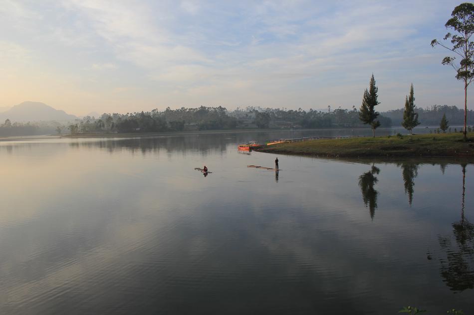 Lake Water In morning time
