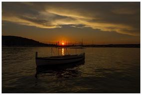 Sunset Boat Croatia