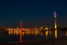 Düsseldorf Rhine Beach