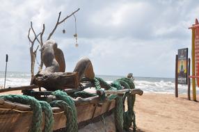 Beach Boat Sea