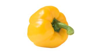 Ripe yellow peppers