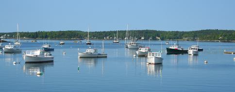Boothbay Harbor Maine Usa