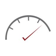 icon speedometer drawing