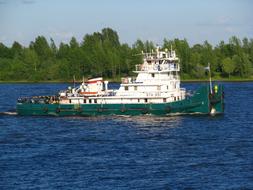 River Tug in summer