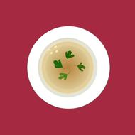 soup pattern with seasoning