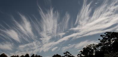 Clouds White Blue