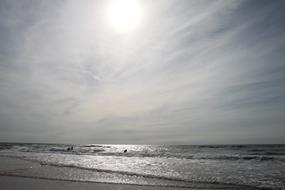 clouds sky beautiful sea