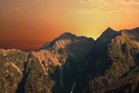 Sunset Savoie Beaufortain