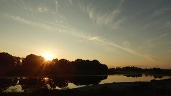 River Sunset